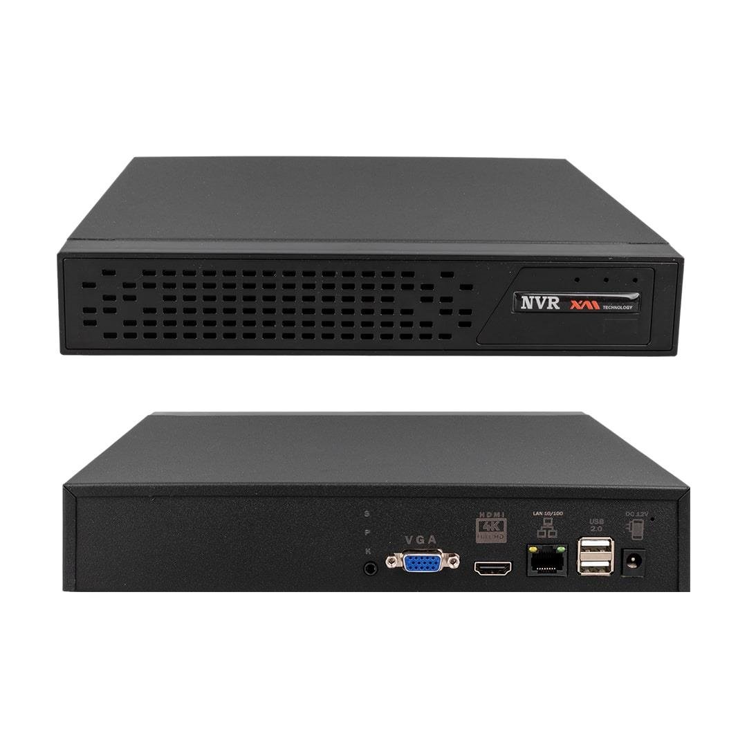 Nvr 8 Mp H265 16 Kanal Nvr Ip Kayıt Cihazı (Xmeye)